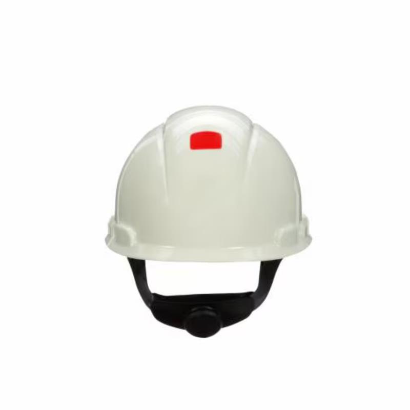 3M SecureFit หมวกนิรภัย H-701SFR-UV, สีขาว, รองในลดแรงกดแบบปรับหมุน 4 จุด, มี Uvicator (20 ใบ / ลัง)
